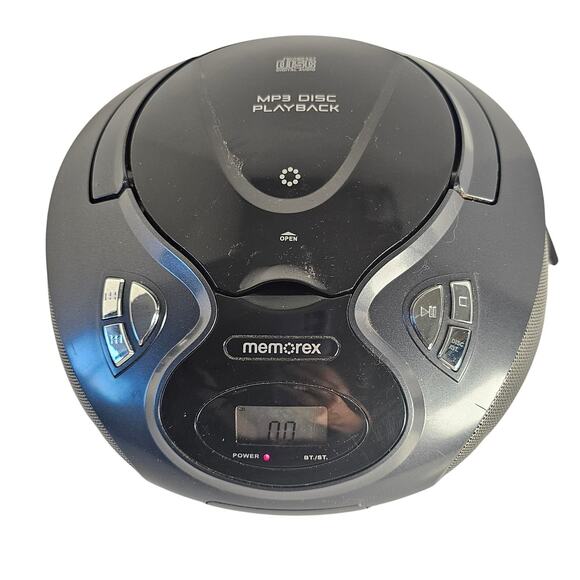 Memorex MP3 CD Player Boombox Portable Stereo AM/FM Radio Model MP3451-BK - Picture 3 of 16